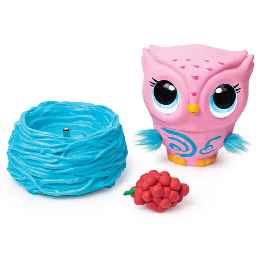 Owleez Hooty (pink) giocattolo interattivo - 2