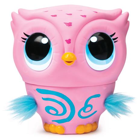 Owleez Hooty (pink) giocattolo interattivo - 4