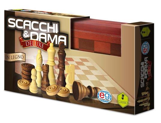 Dama & Scacchi In Legno Deluxe - 2