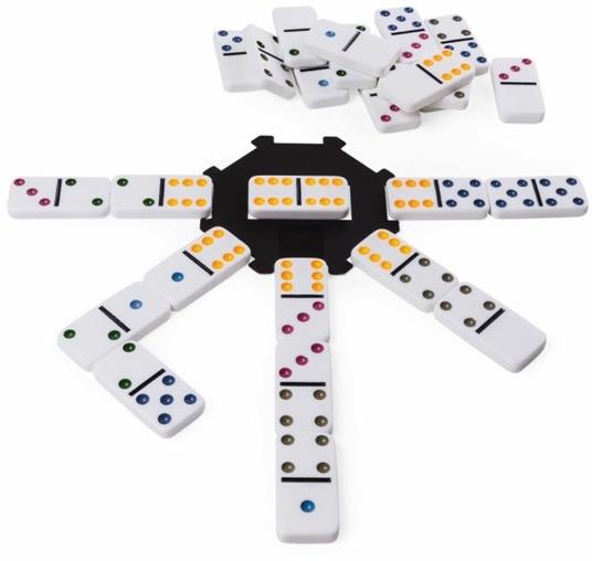 Domino da viaggio, in confezione metallo. Gioco da tavolo - 4