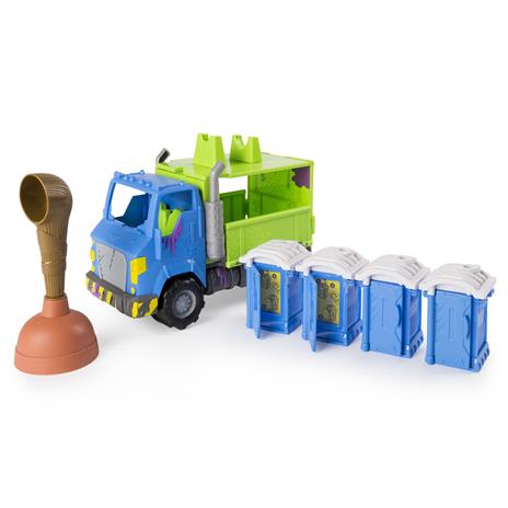 Flush Force Potty Wagon (2 Flushies) veicolo giocattolo