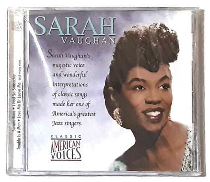Classic American Voices - CD Audio di Sarah Vaughan