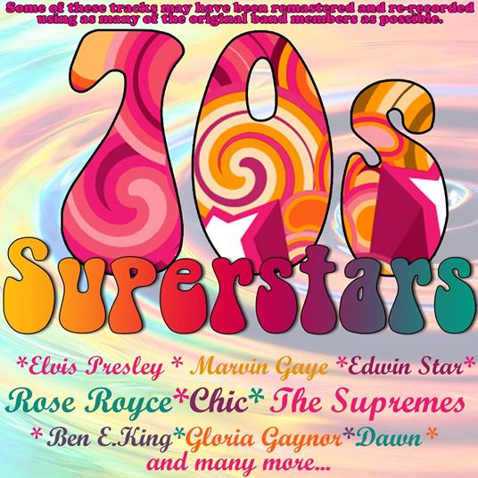 70's Superstars - CD Audio