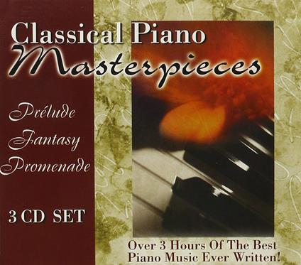 Classical Piano Masterpieces - CD Audio