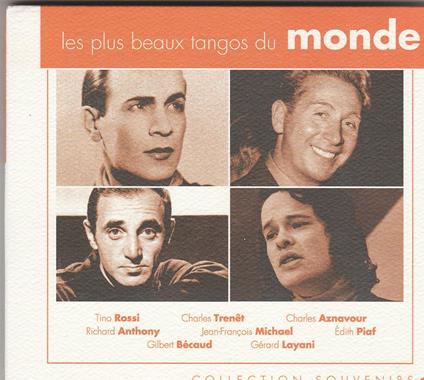 Collection Souvenirs: Le Plus Beaux Tangos Du Monde - CD Audio
