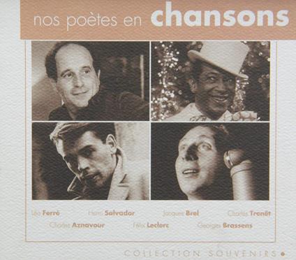 Collection Souvenirs: Nos Poetes En Chansons - CD Audio