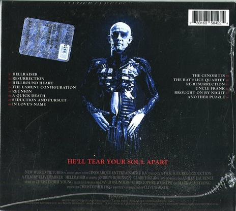Hellraiser (Colonna sonora) (30th Anniversary Edition) - CD Audio di Christopher Young - 2