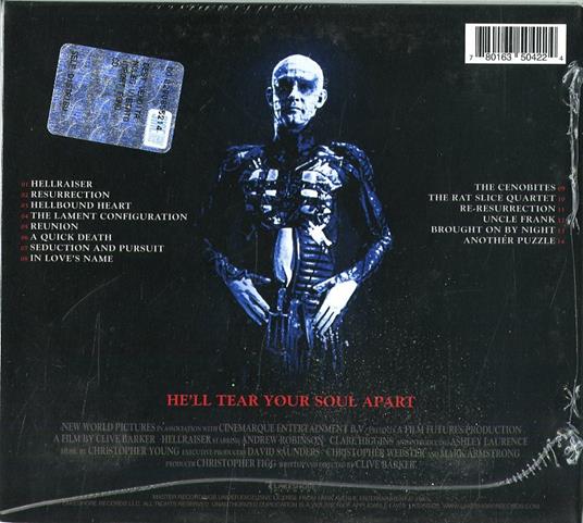 Hellraiser (Colonna sonora) (30th Anniversary Edition) - CD Audio di Christopher Young - 2