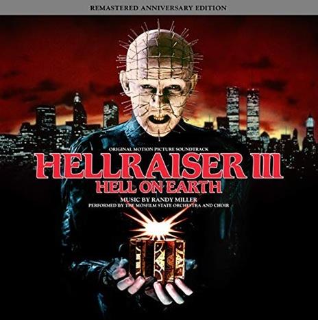 Hellraiser 3. Hell on Earth (Colonna sonora) (Limited Red and Black Coloured Vinyl) - Vinile LP di Randy Miller