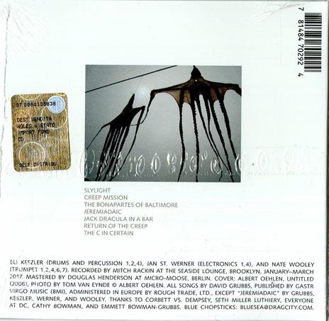 Creep Mission - CD Audio di David Grubbs - 2