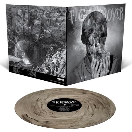 Head Cage (Clear W-Black Smoke Vinyl) - Vinile LP di Pig Destroyer