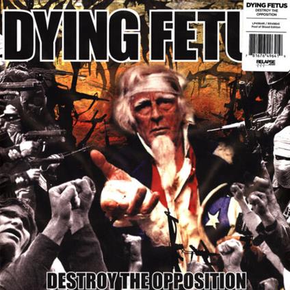 Destroy The Opposition - Blood Red Vinyl - Vinile LP di Dying Fetus