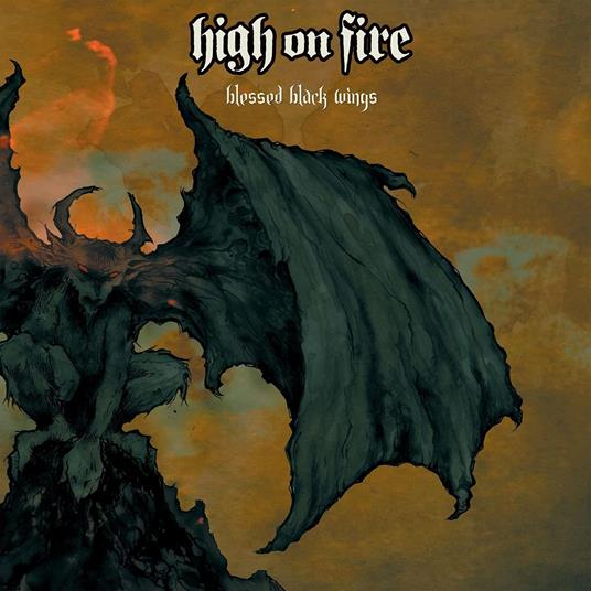 Blessed Black Wings (Aqua Blue & Orange Edition) - Vinile LP di High on Fire