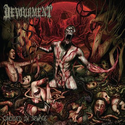 Conceived In Sewage (Tricolor with Splatter) - Vinile LP di Devourment