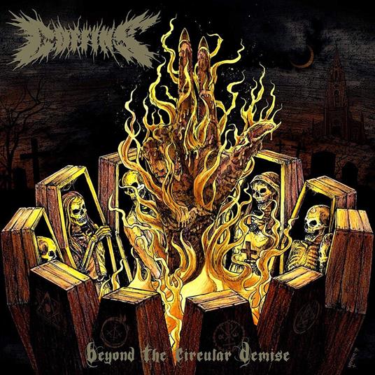 Beyond The Circular Demise (Splatter Edition) - Vinile LP di Coffins