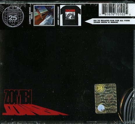 The Zombi Anthology - CD Audio di Zombi - 2