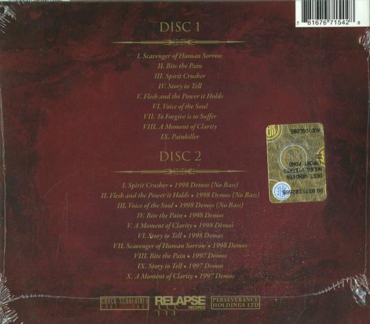 The Sound of Perseverance - CD Audio di Death - 2