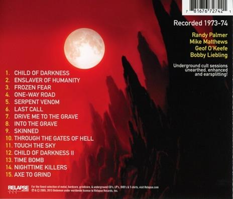 Child of Darkness - CD Audio di Bedemon - 2