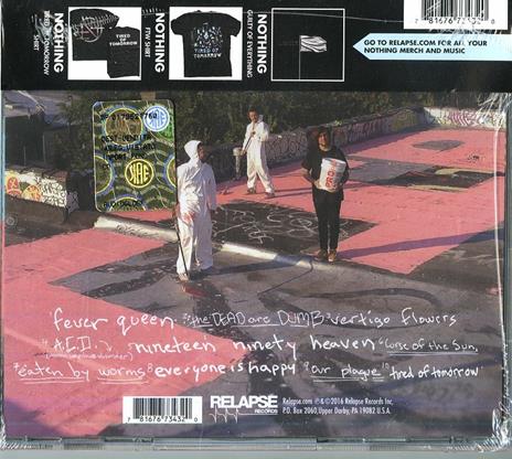 Tired of Tomorrow - CD Audio di Nothing - 2