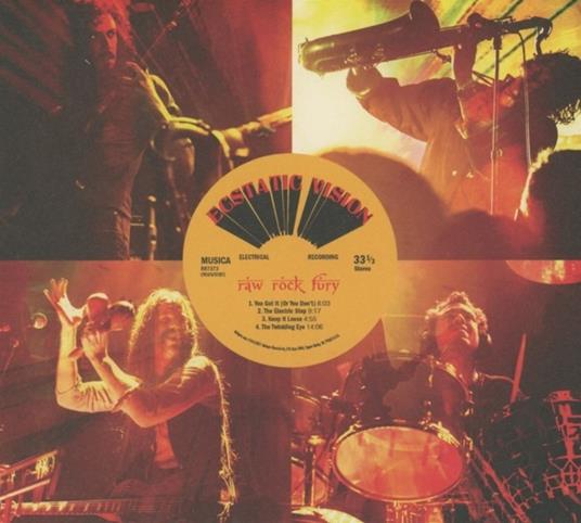 Raw Rock Fury - CD Audio di Ecstatic Vision