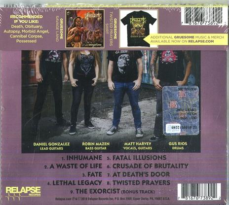 Twisted Prayers - CD Audio di Gruesome - 2