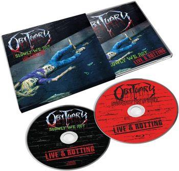 Slowly We Rot - Live And Rotting - CD Audio di Obituary