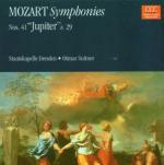 Sinfonie n.29, n.41 - CD Audio di Wolfgang Amadeus Mozart,Staatskapelle Dresda,Otmar Suitner