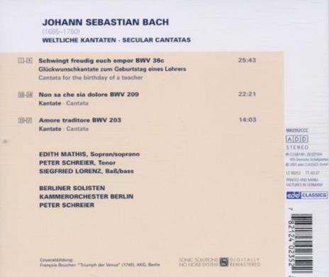 Cantata BWV36 - CD Audio di Johann Sebastian Bach - 2