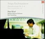 Concerti per pianoforte completi - CD Audio di Sergei Rachmaninov,Kurt Sanderling,Berliner Symphoniker,Peter Rösel
