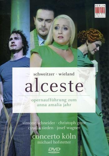 Alceste (1773) (DVD) - DVD di Anton Schweitzer