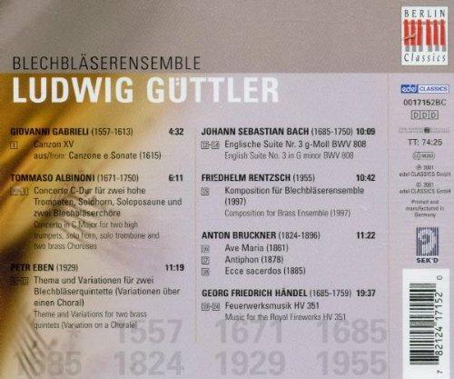 Opere per ensemble di ottoni - CD Audio di Ludwig Güttler - 2