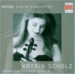 Concerti per violino - CD Audio di Franz Joseph Haydn,Katrin Scholz