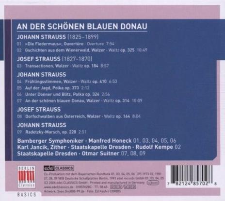 Sul bel Danubio blu (Basics Berlin) - CD Audio di Johann Strauss - 2