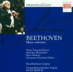 Missa Solemnis - CD Audio di Ludwig van Beethoven,Kurt Masur,Gewandhaus Orchester Lipsia