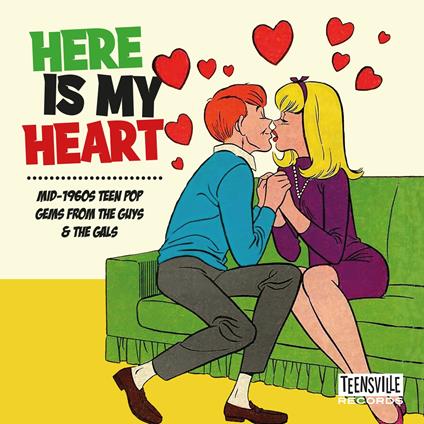 Here Is My Heart (Mid-1960s Teen Pop Gems) - CD Audio