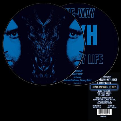 One Way-Save My Life (Blue Vinyl) - Vinile LP di Michael Hutchence