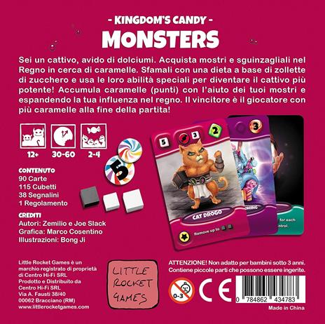 Kingdom's Candy Monsters + Esp. Dei Antichi. Gioco da tavolo - 2