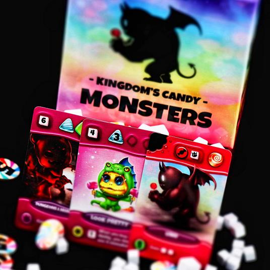 Kingdom's Candy Monsters + Esp. Dei Antichi. Gioco da tavolo - 3