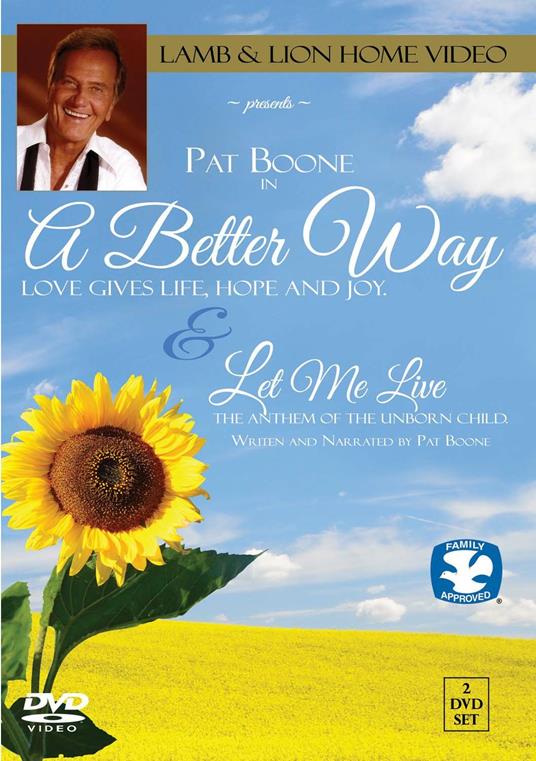 A Better Way. Let Me Live (DVD) - DVD di Pat Boone