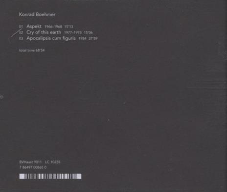 Acousmatrix 5 - CD Audio di Konrad Boehmer - 2