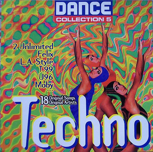 Dance Collection 5 Techno - CD Audio