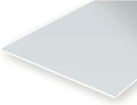 EverGreen 9040 - Pannello di polistirolo, 150 x 300 x 1 mm, 2 Pezzi, Bianco