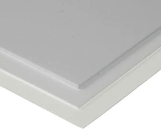 EverGreen 9040 - Pannello di polistirolo, 150 x 300 x 1 mm, 2 Pezzi, Bianco - 2