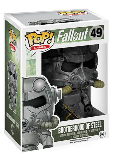 Vinyl Pop Games Fallout 49 Brotherhood Of Steel New - 3