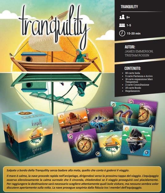 Tranquility. Gioco da tavolo - 2