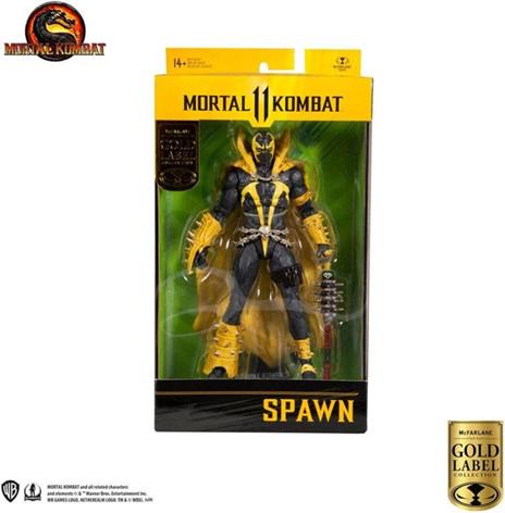 Mortal Kombat Action Figure Spawn (Curse of Apocalypse) (Gold Label Series) 18 cm - 2
