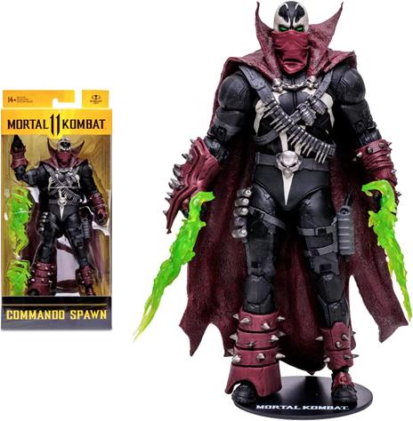 Mortal Kombat Spawn Action Figura Commando Spawn 18 Cm Mcfarlane Toys