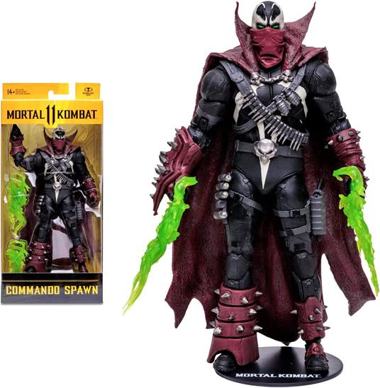 Mortal Kombat Spawn Action Figura Commando Spawn 18 Cm Mcfarlane Toys