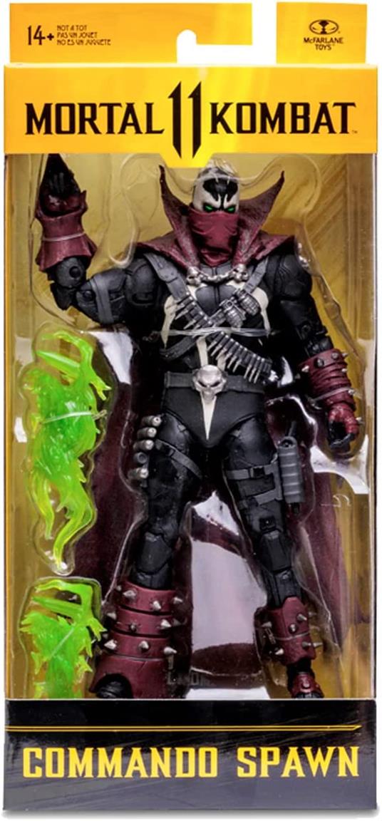 Mortal Kombat Spawn Action Figura Commando Spawn 18 Cm Mcfarlane Toys - 4