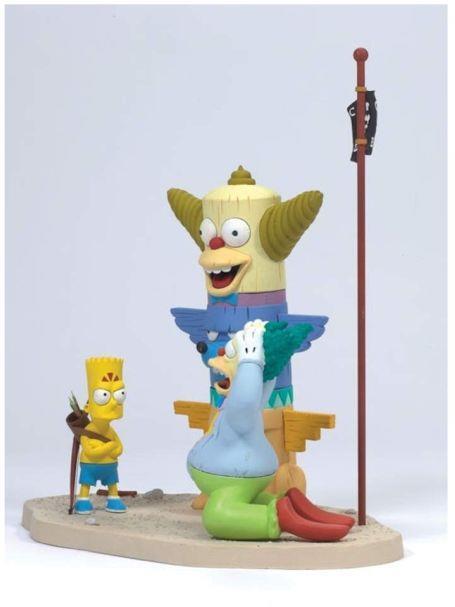 Mcfarlane The Simpsons Bart At Kamp Krusty 2007 Pvc Action Figure